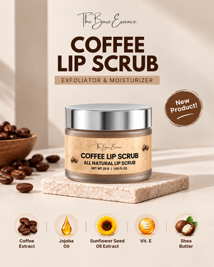 Natural Coffee Lip Scrub - Exfoliate, Smooth & Refresh Your Lips