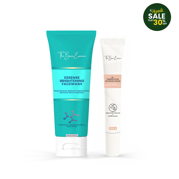 Lip Pigmentation Cream & Facewash Bundle