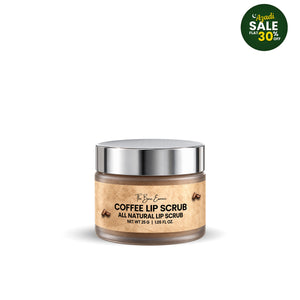 Natural Coffee Lip Scrub - Exfoliate, Smooth & Refresh Your Lips