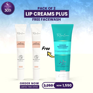 Pack of 2 Lip Cream + FREE Facewash