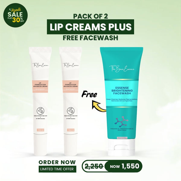 Pack of 2 Lip Cream + FREE Facewash