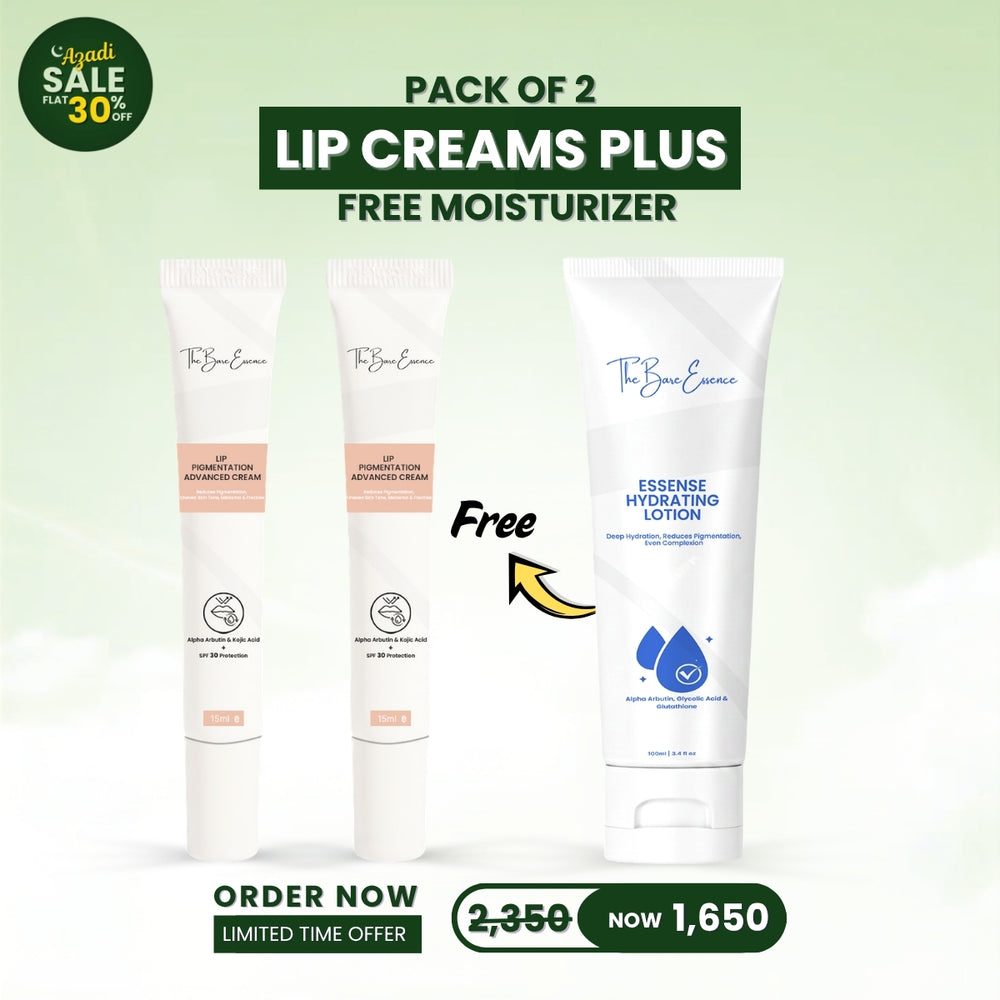 Pack of 2 Lip Cream + FREE Lotion