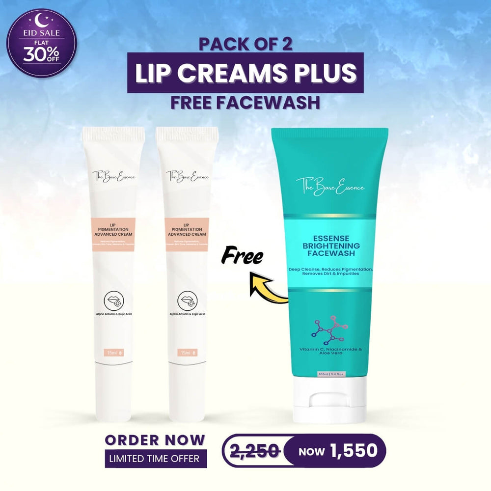 Pack of 2 Lip Cream + FREE Facewash