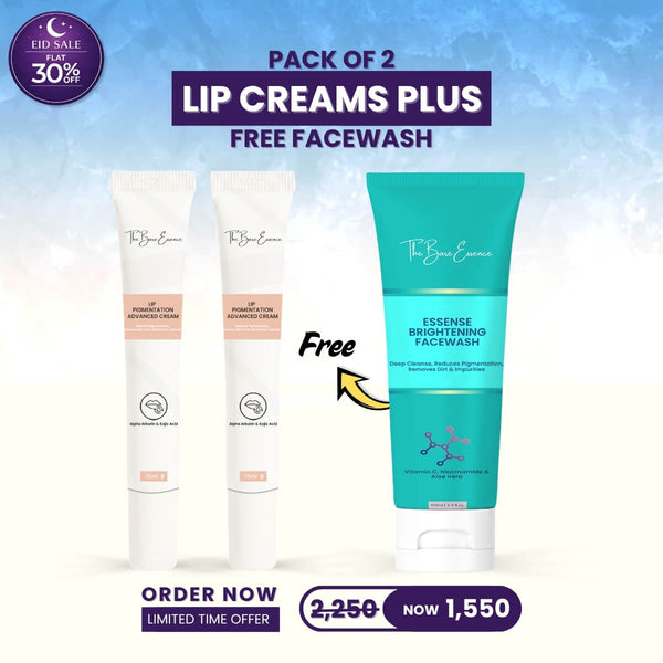 Pack of 2 Lip Cream + FREE Facewash