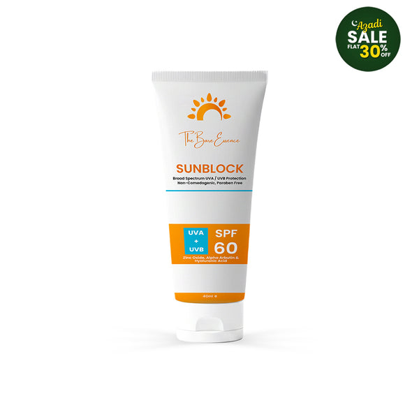 SPF 60 Non Comedogenic Sunblock